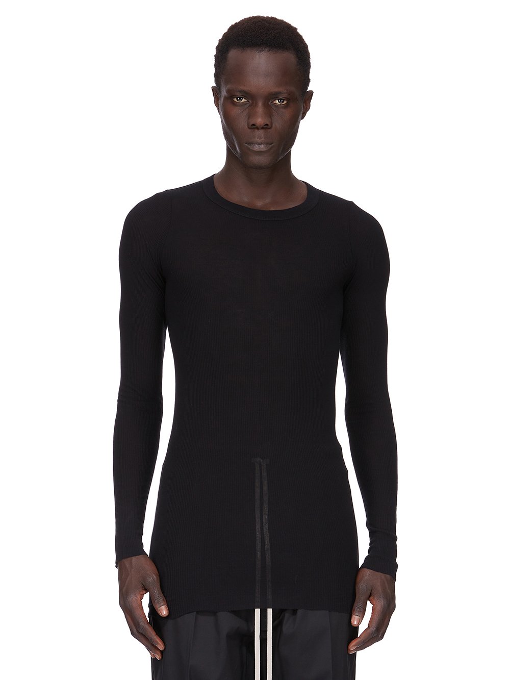 LONG SLEEVES RIB T| RICK OWENS