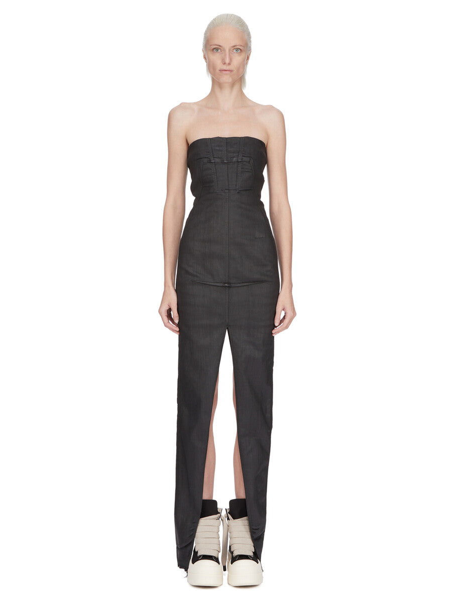 SLICED BUSTIER DRESS| RICK OWENS