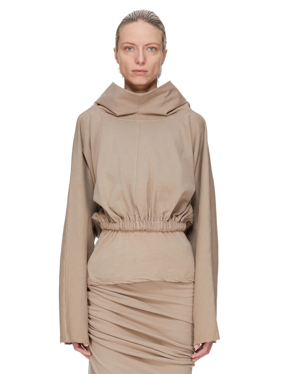 DS02E7236_RIG_88 | CROPPED HOODED TUNIC