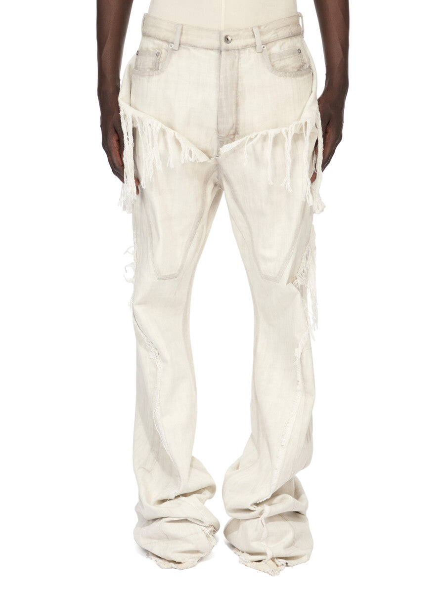 SLIVERED BOOTCUT| RICK OWENS