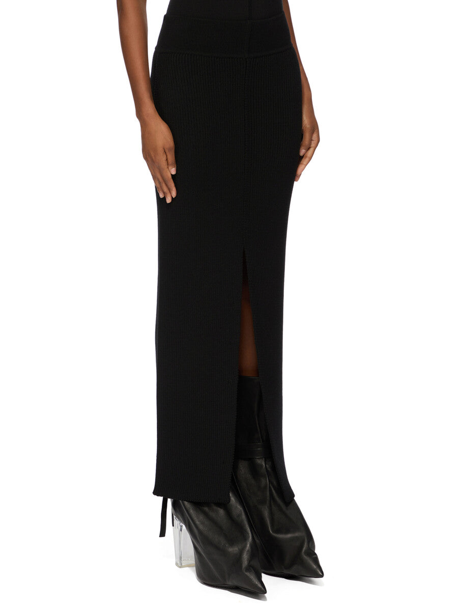 RO02E4671_KWVH_09 | SHORT SLICED SKIRT