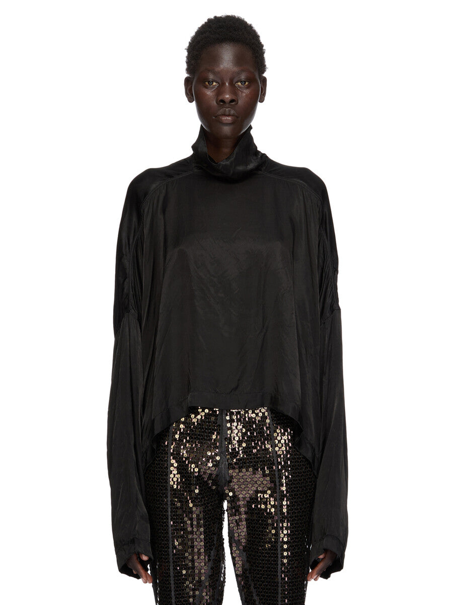 JUMBO TABARD CROPPED TOP| RICK OWENS