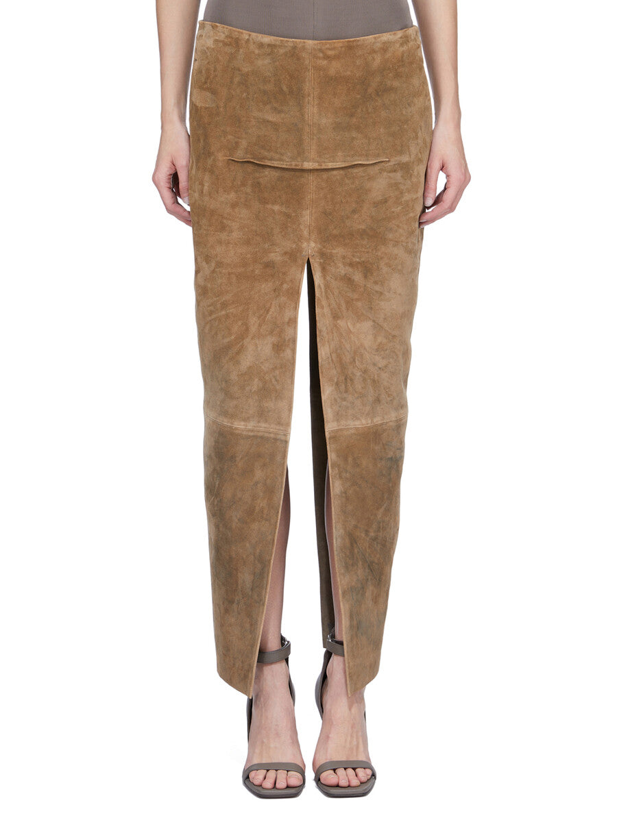 SLICED SKIRT| RICK OWENS