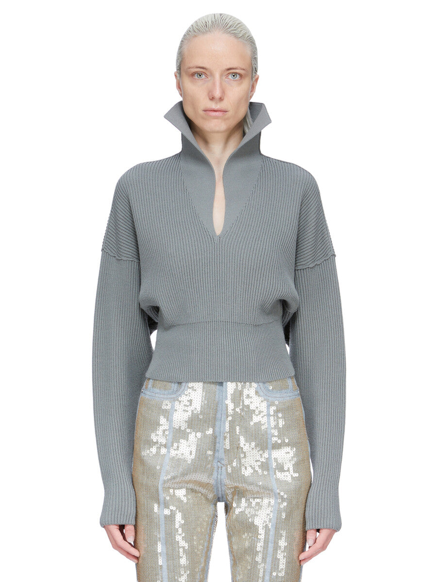 DRACU CROPPED V| RICK OWENS