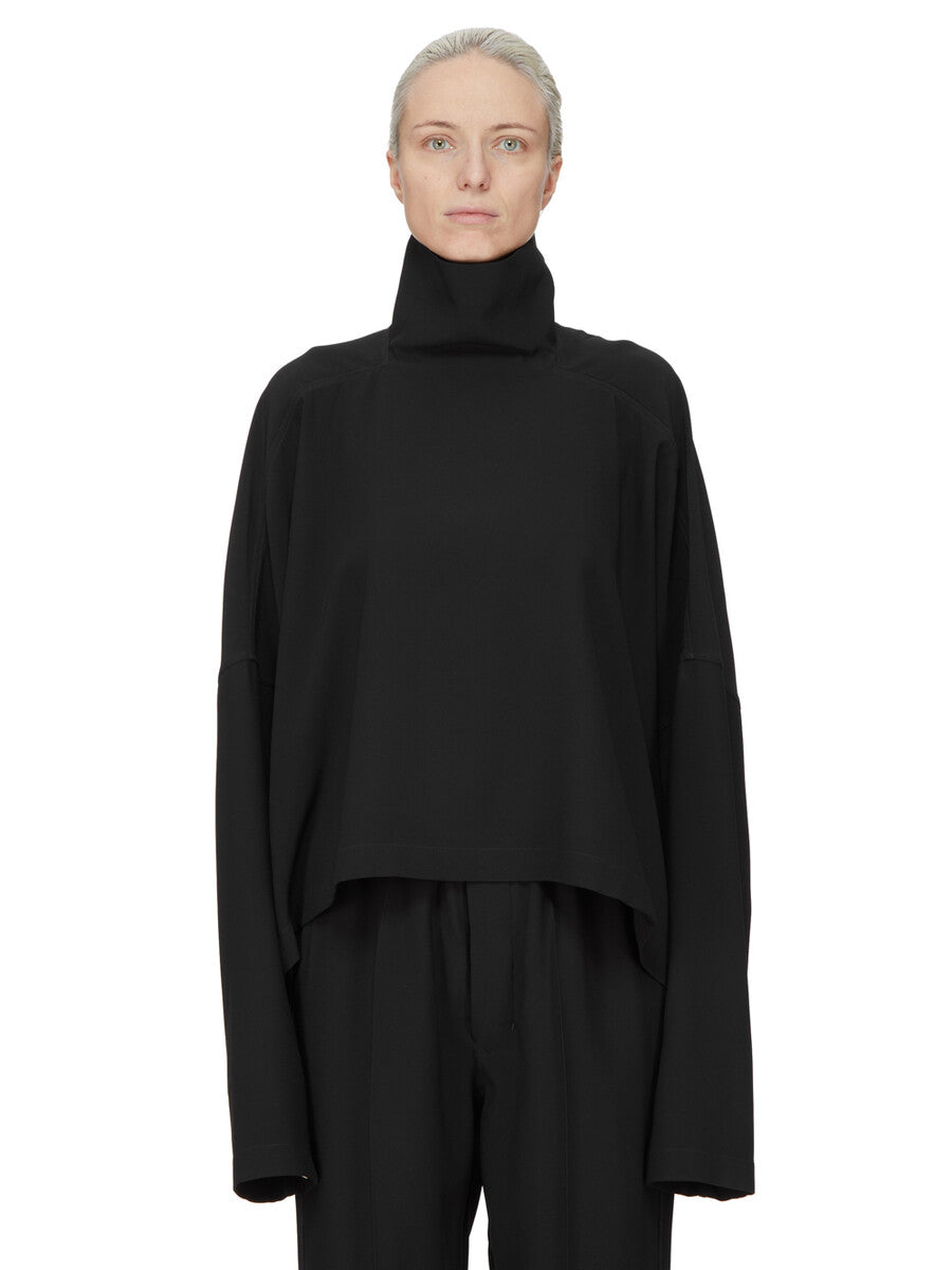 JUMBO TABARD CROPPED TOP| RICK OWENS