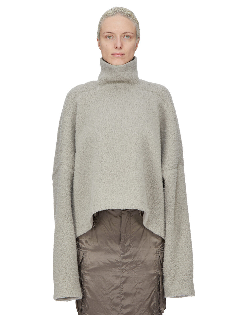 JUMBO TABARD CROPPED TOP| RICK OWENS