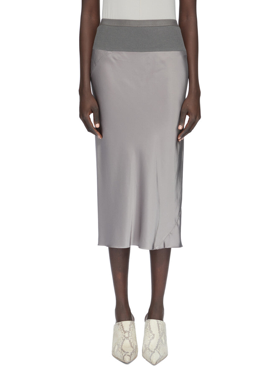 RP02F5332_SCH_28 | KNEE BIAS SKIRT