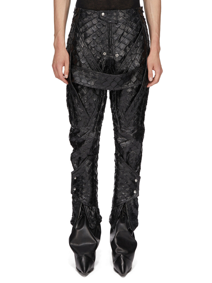 MEGASTRAPPED MOTOPANTS| RICK OWENS