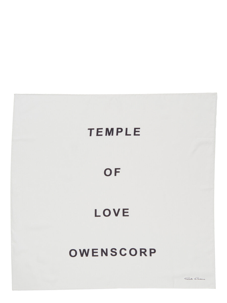 RU01F2467_SCARP7_1109 | PRINTED COT TEMPLE 140X140 SCARF