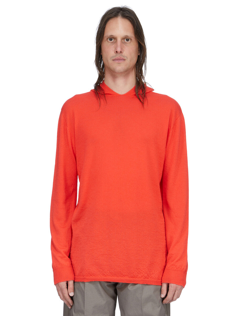 OVERSIZED LS HOODIE| RICK OWENS