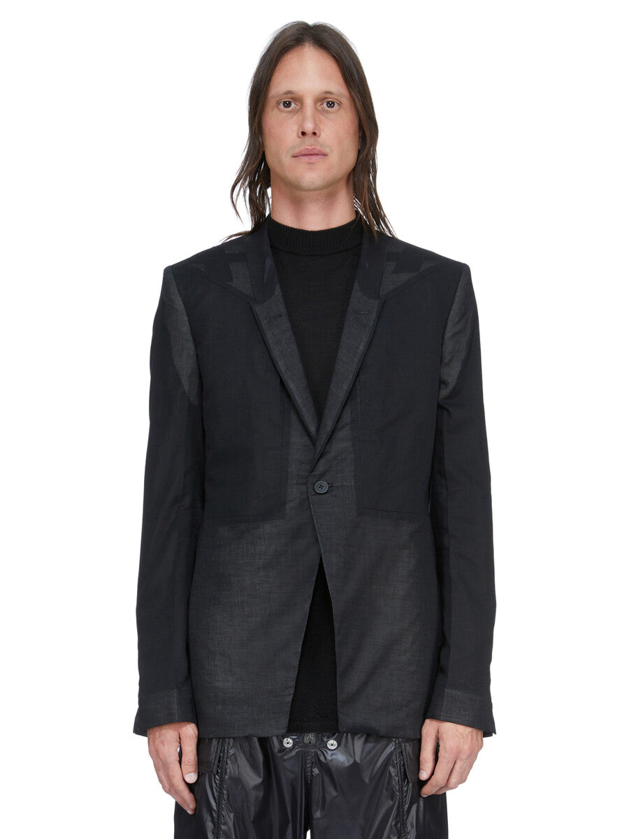 FOGPOCKET SOFT SOFT BLAZER| RICK OWENS FOGPOCKET SOFT SOFT BLAZER| RICK OWENS