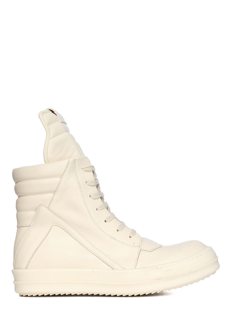靴 RickOwens/geobasket/white/EU42 GEOBASKET| RICK OWENS