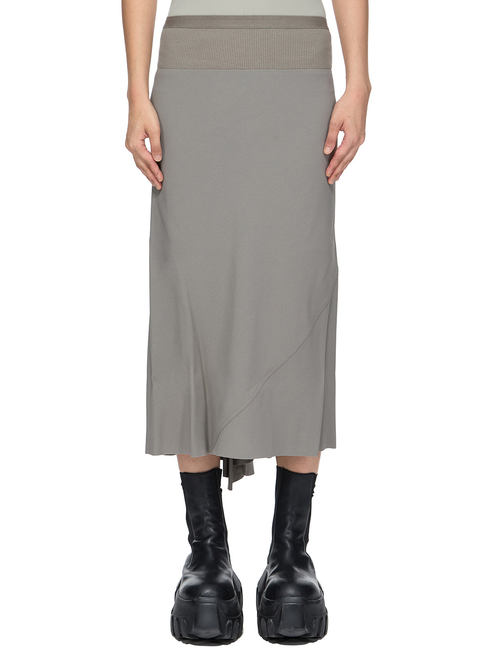 RP02F5343_HY_48 | A LINE BIAS SKIRT