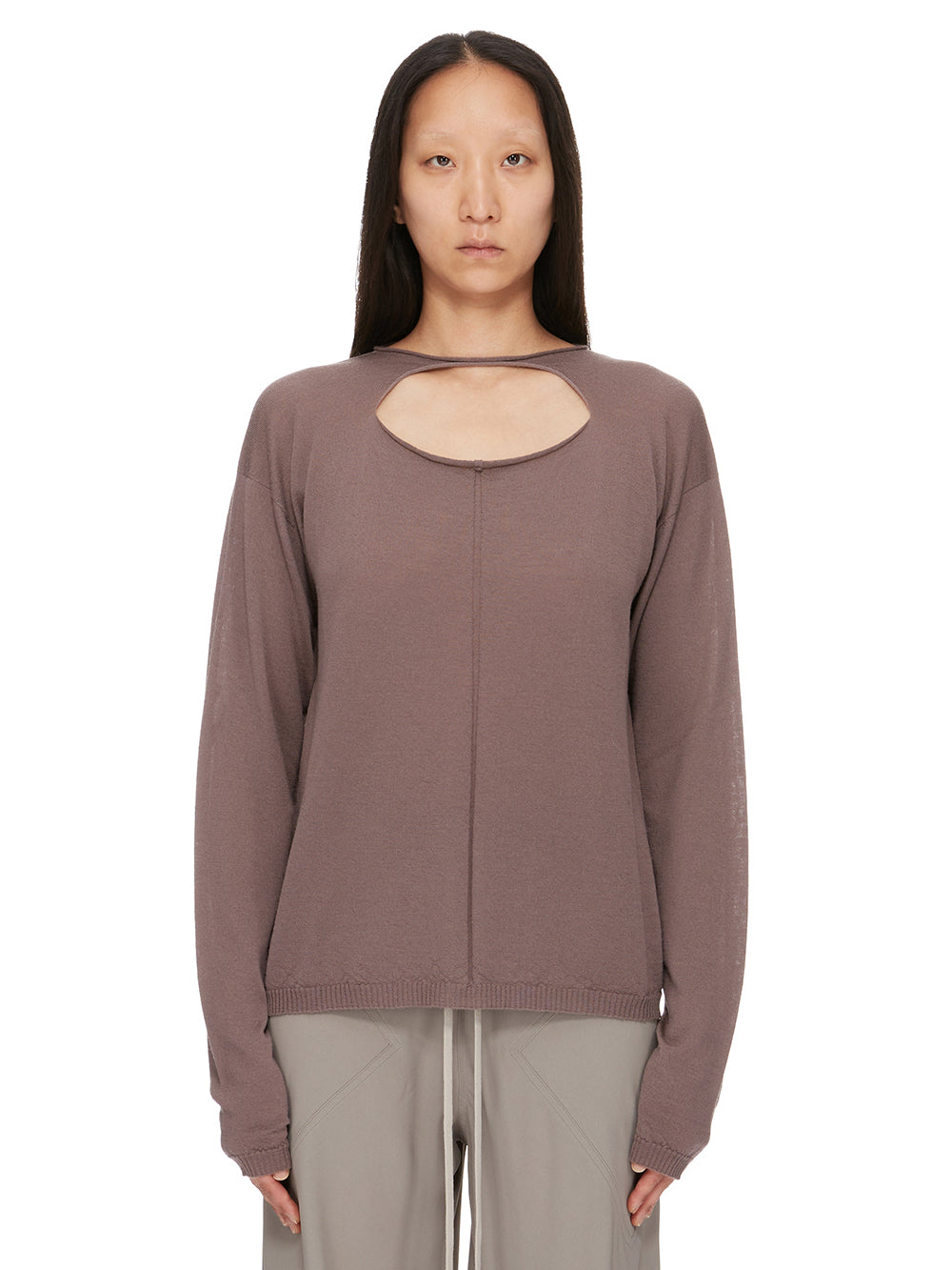 SLASHED PULL| RICK OWENS