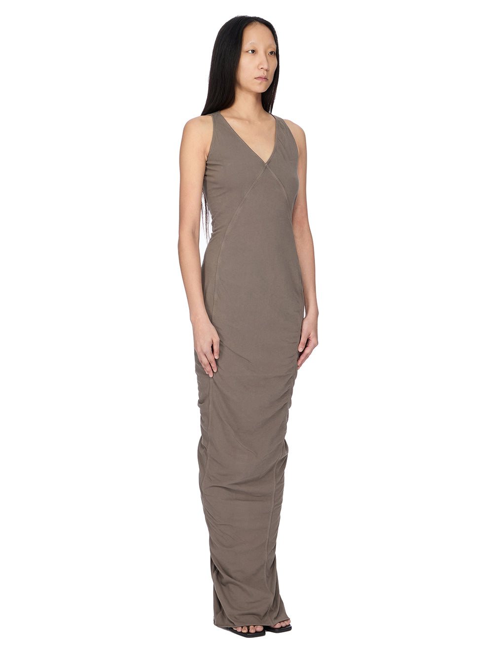 DS02F6518_RN_34 | V NECK COLUMN DRESS