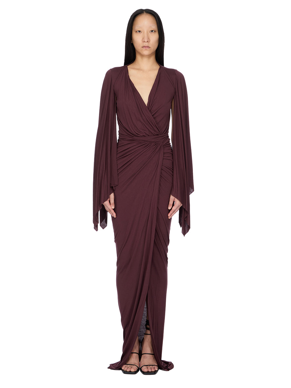 LI02F2582_RV_33 | FLAGSLEEVES GOWN
