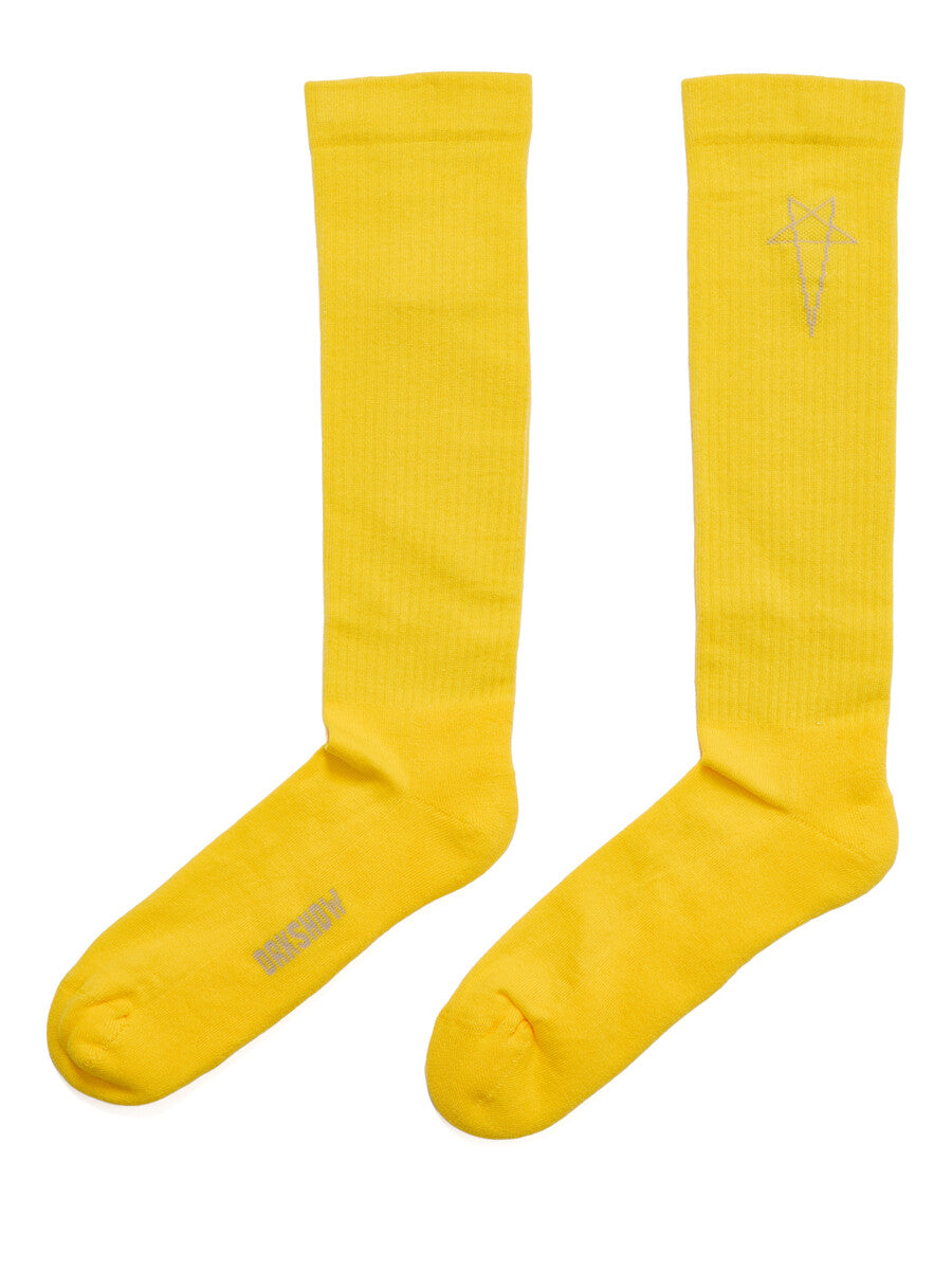 DA02E7468_SOCKC_1208 | PENTAGRAM KNEE HIGH SOCKS