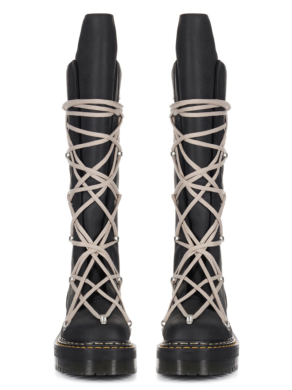 1B60 QUAD SOLE PENTALACE BOOT| RICK OWENS