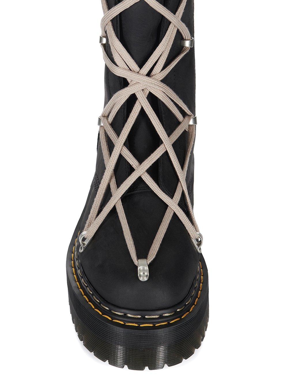 1B60 QUAD SOLE PENTALACE BOOT| RICK OWENS