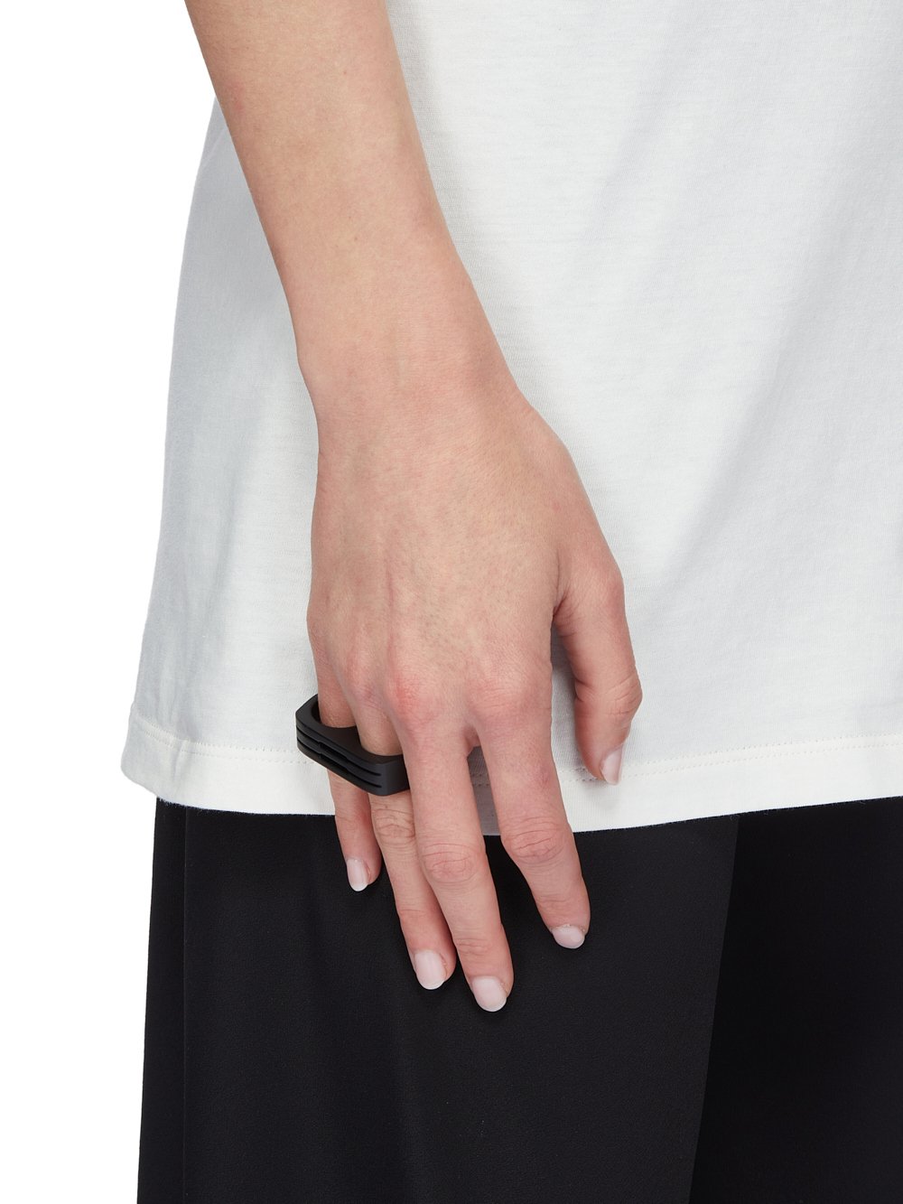 DOUBLE GRILL RING| RICK OWENS