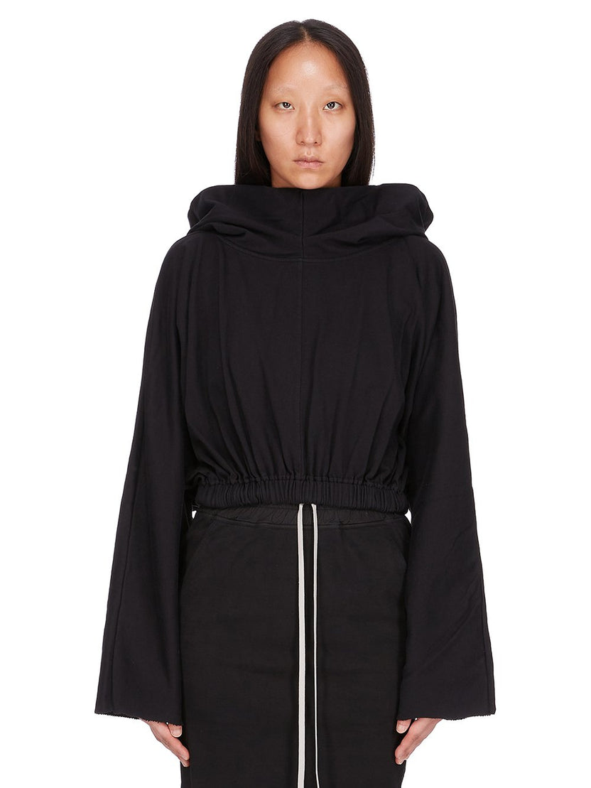 CROPPED HOODED TUNIC| RICK OWENS