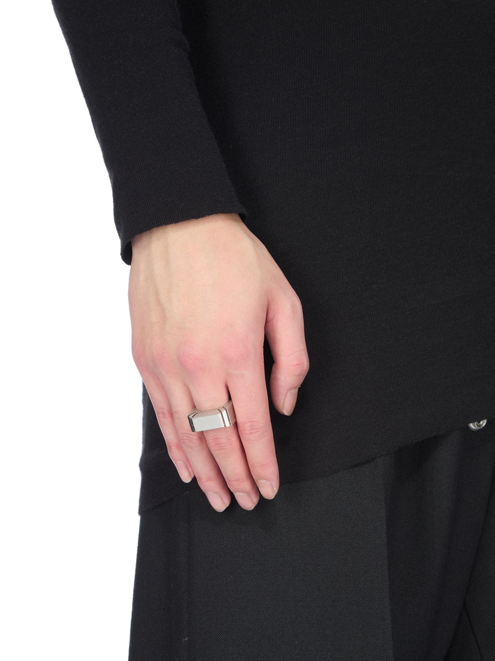 CUT BEVELED RING| RICK OWENS