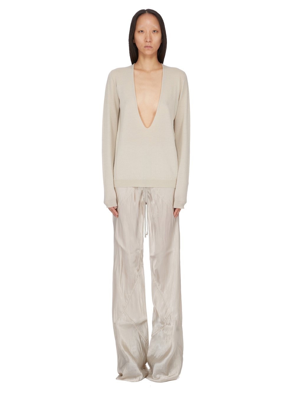 EXTREME V NECK PULL| RICK OWENS