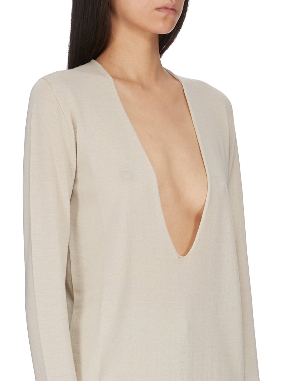 EXTREME V NECK PULL| RICK OWENS