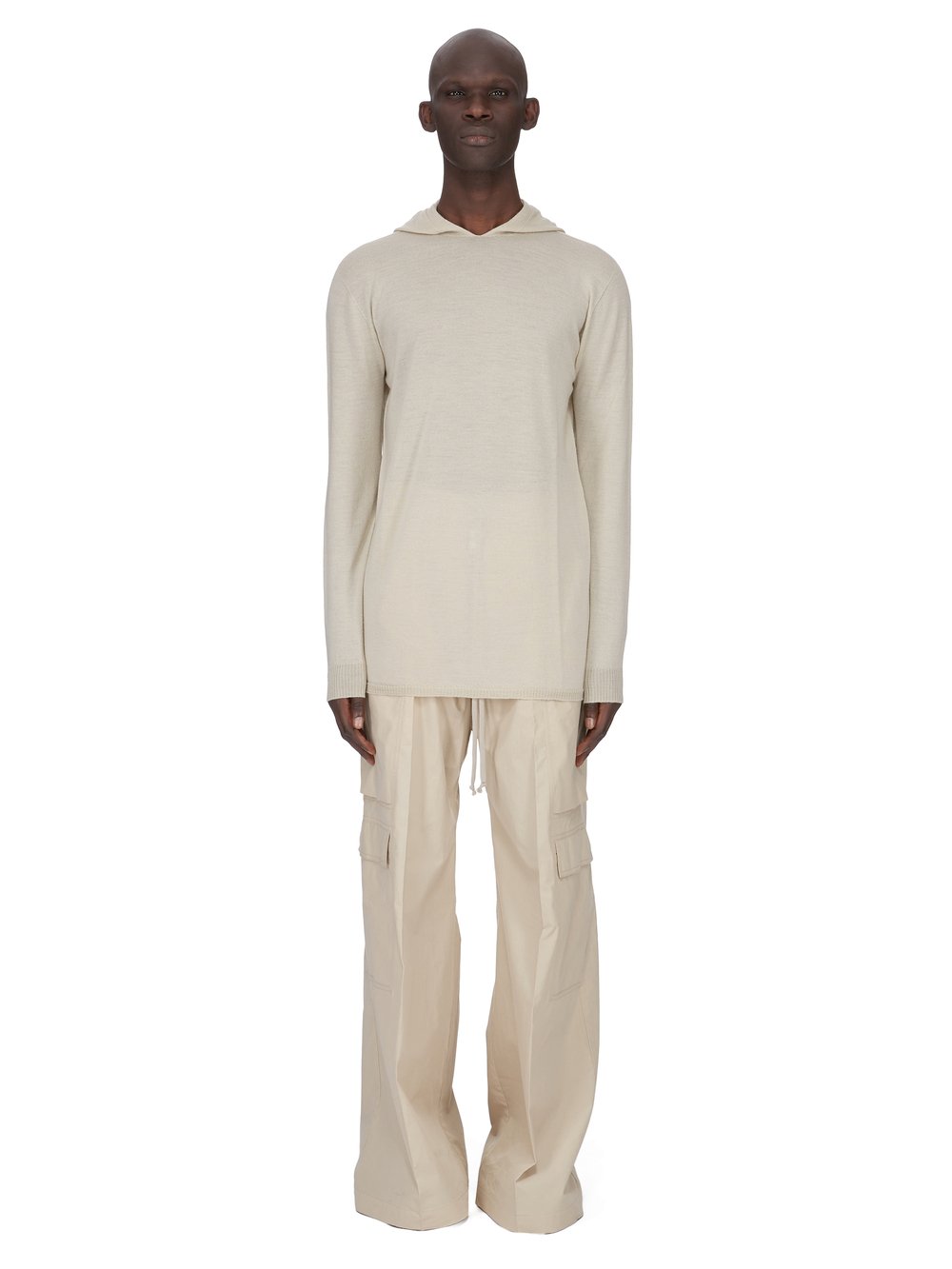 OVERSIZED LS HOODIE| RICK OWENS