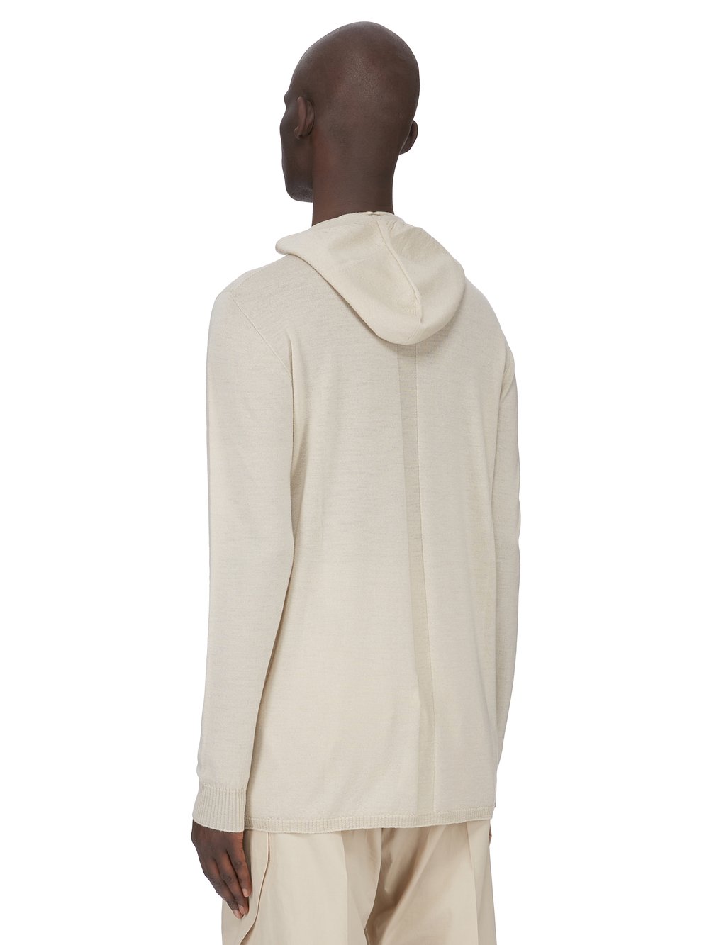 Rick Owens LUXOR プルオーバー パーカー サイズS ベージュ OVERSIZED LS HOODIE| RICK OWENS