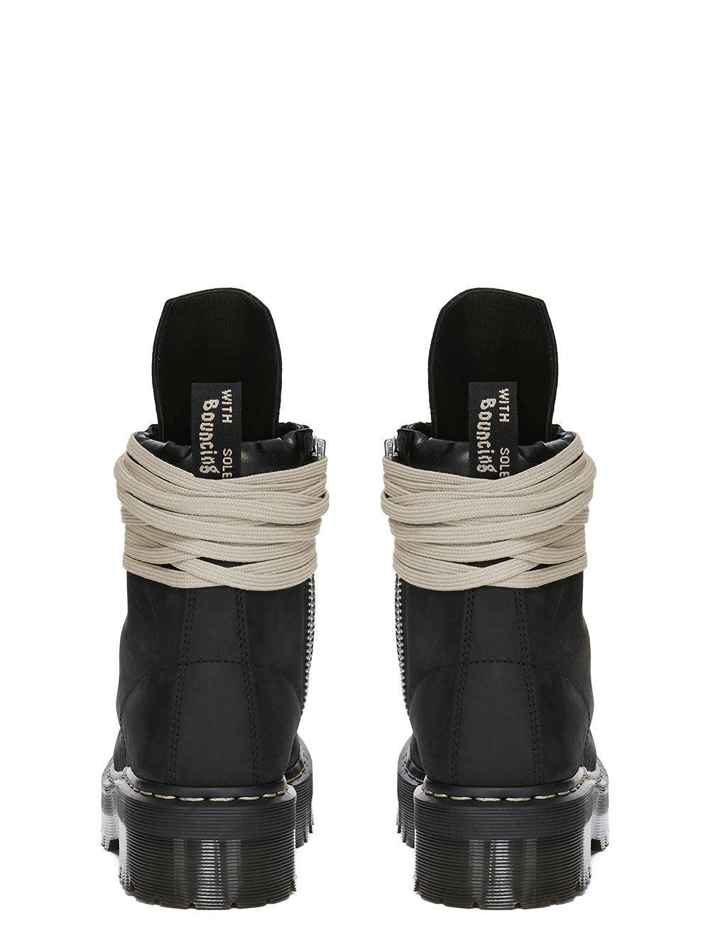 【UK8】Rick Owens × Dr. Martens Steel Toe QUAD SOLE STEEL TOE BOOT| RICK OWENS