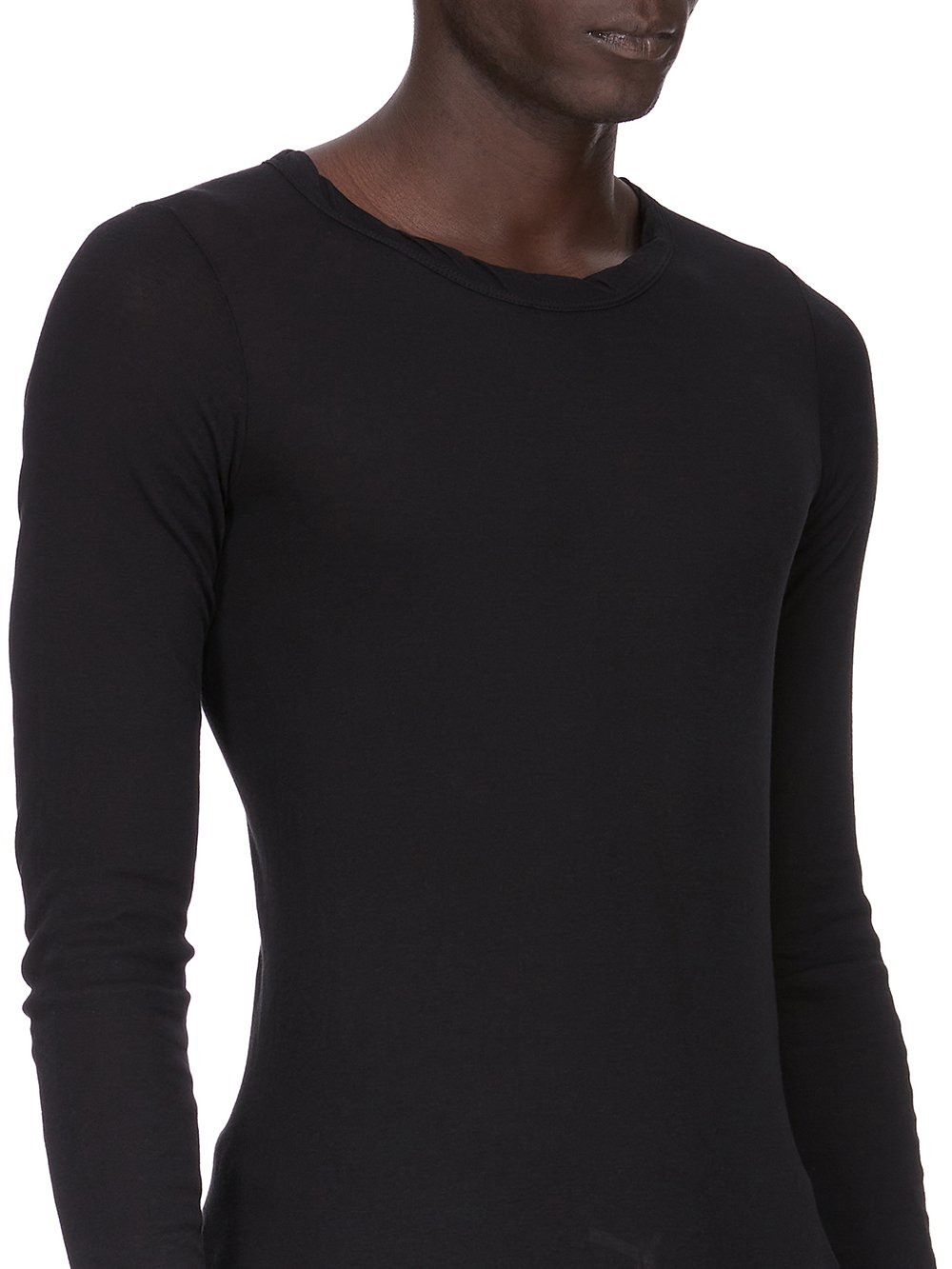 LONG SLEEVES RIB T| RICK OWENS