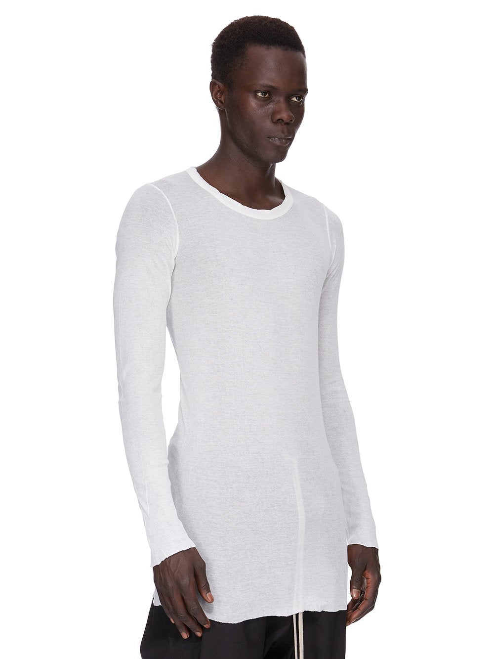 LONG SLEEVES RIB T| RICK OWENS