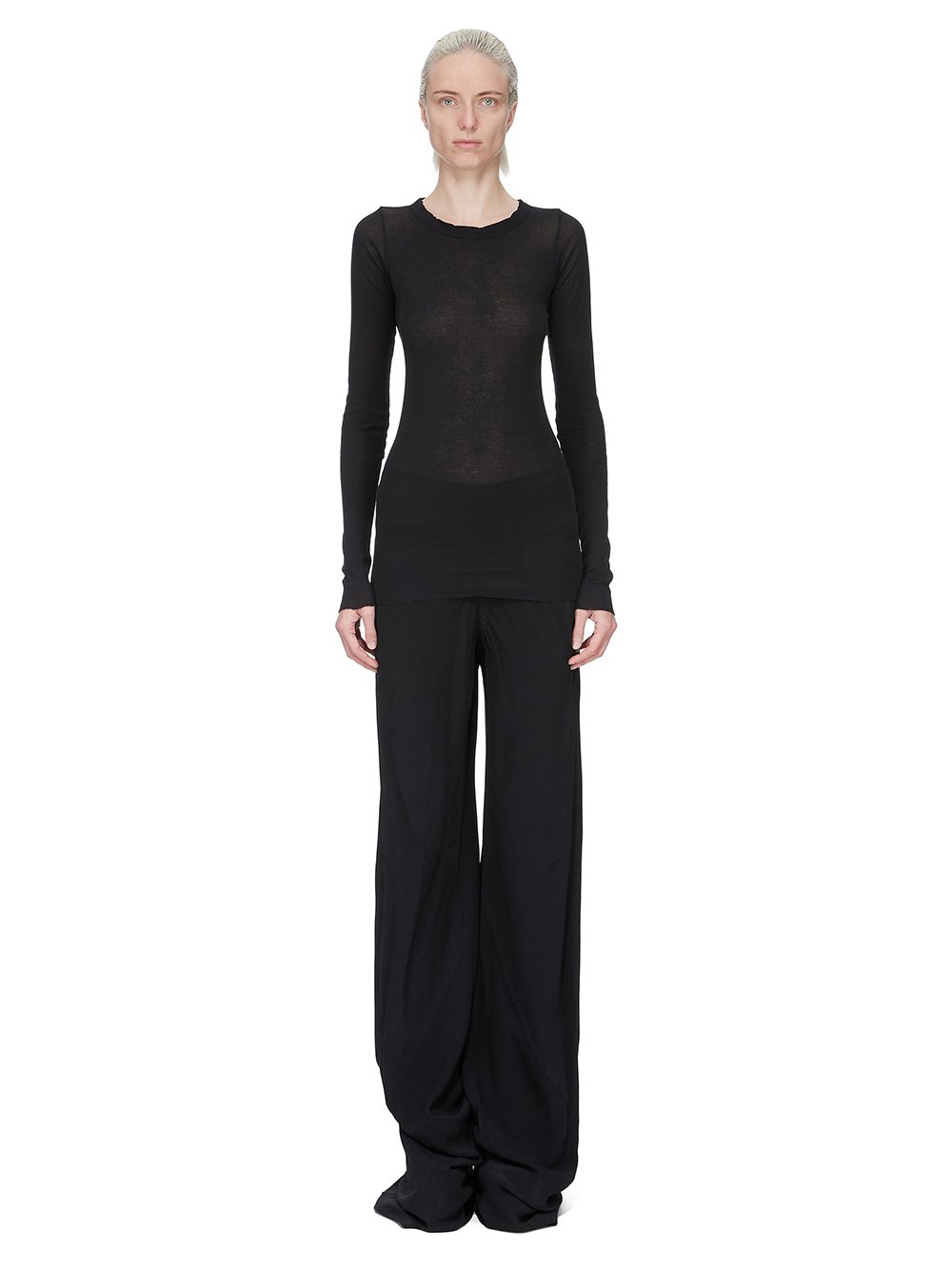 LONG SLEEVES RIB T| RICK OWENS