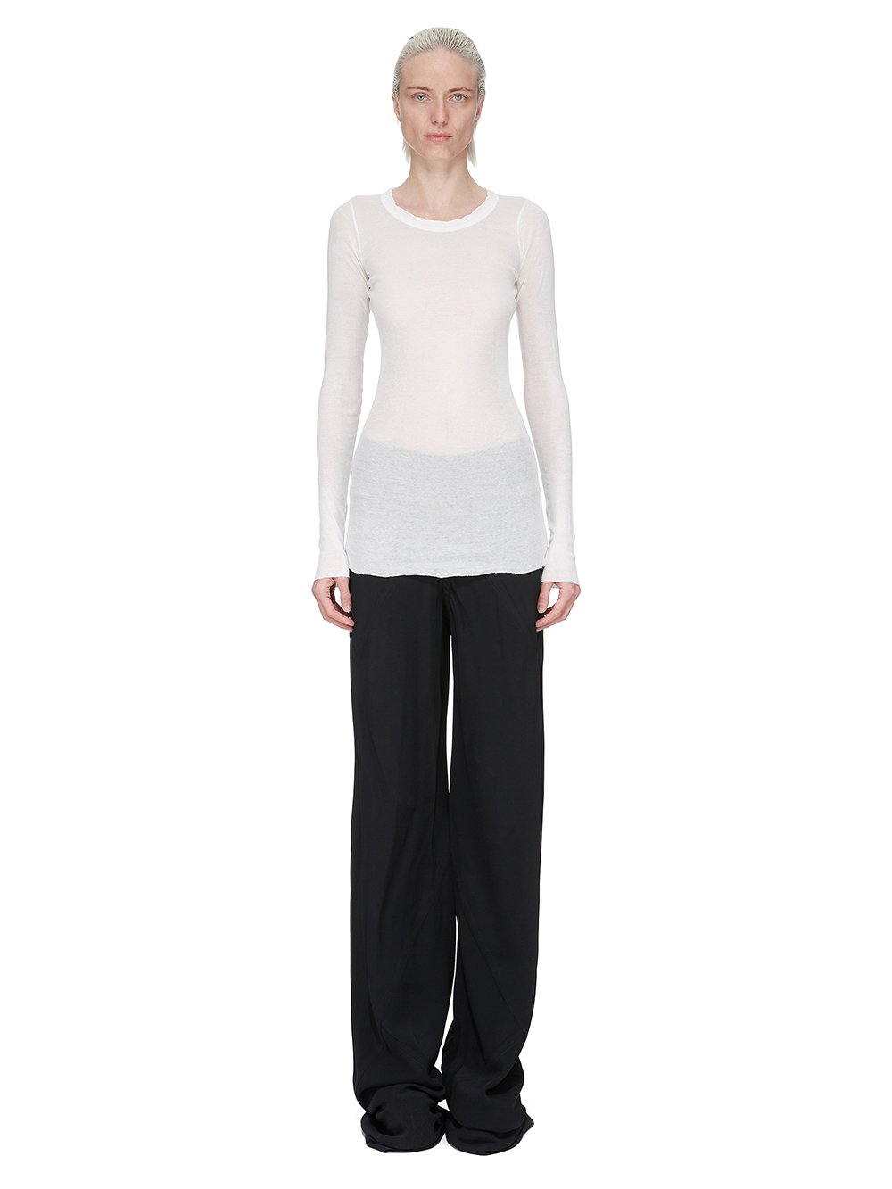 Rick Owens ロングスリーブカットソー LONG SLEEVES RIB T| RICK OWENS