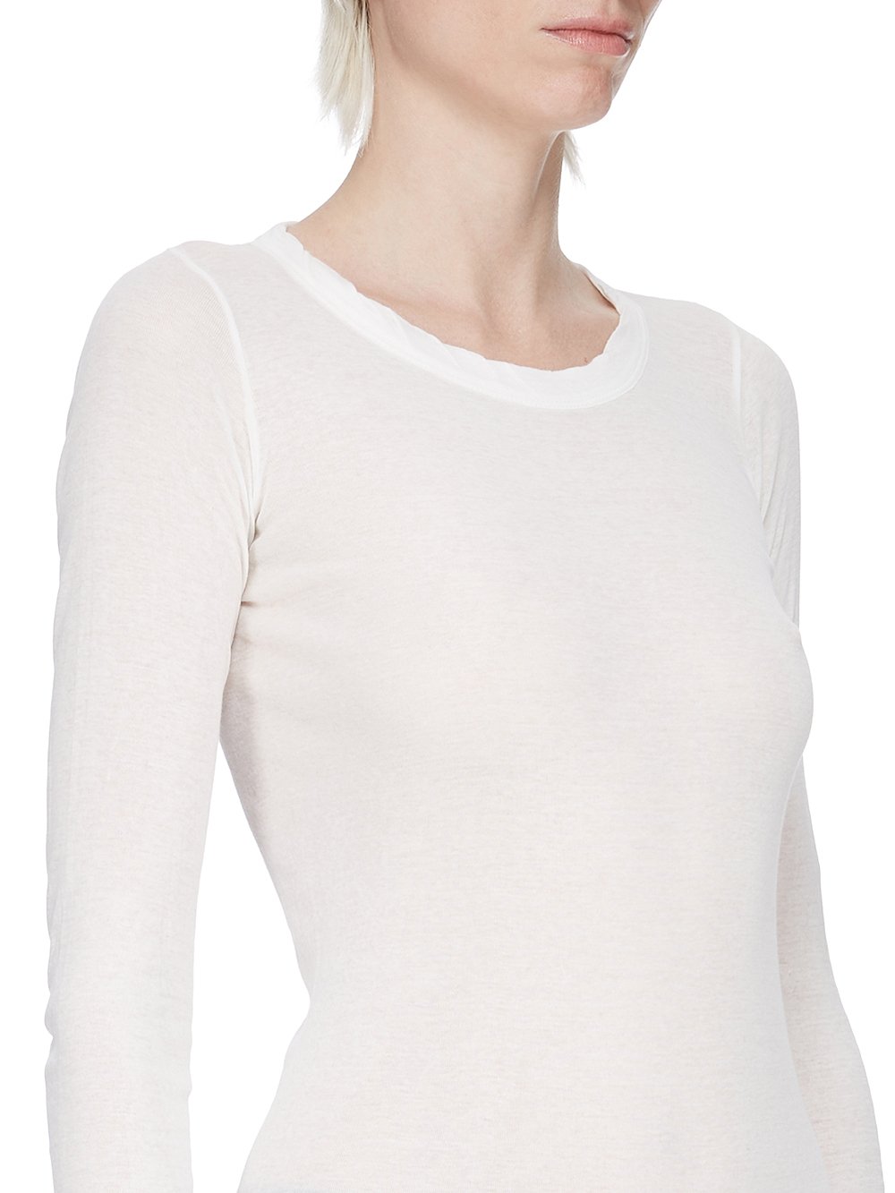LONG SLEEVES RIB T| RICK OWENS