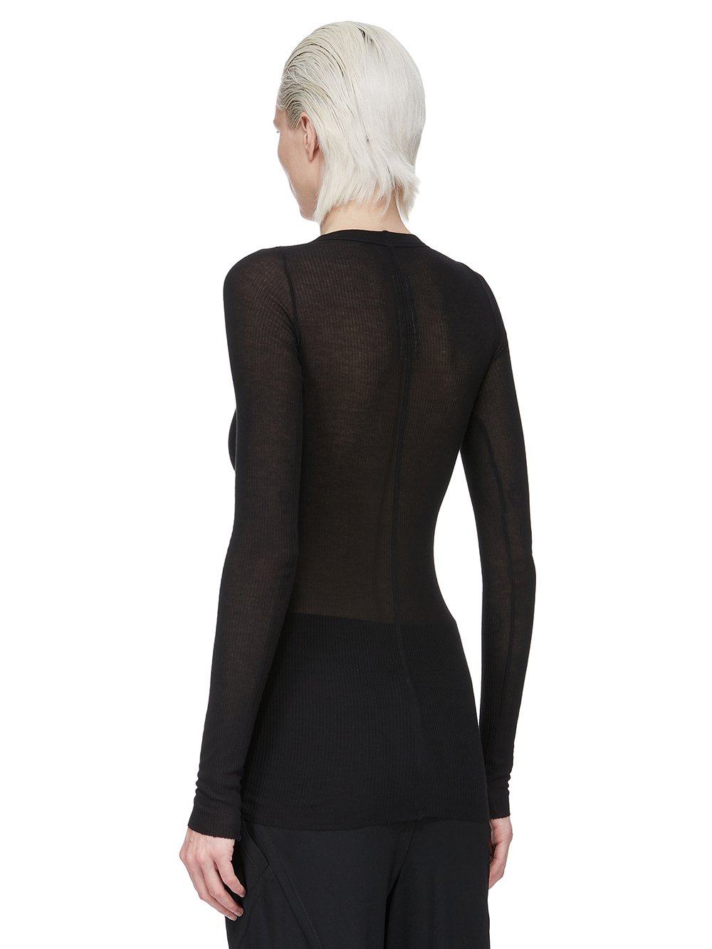 LONG SLEEVES RIB T| RICK OWENS