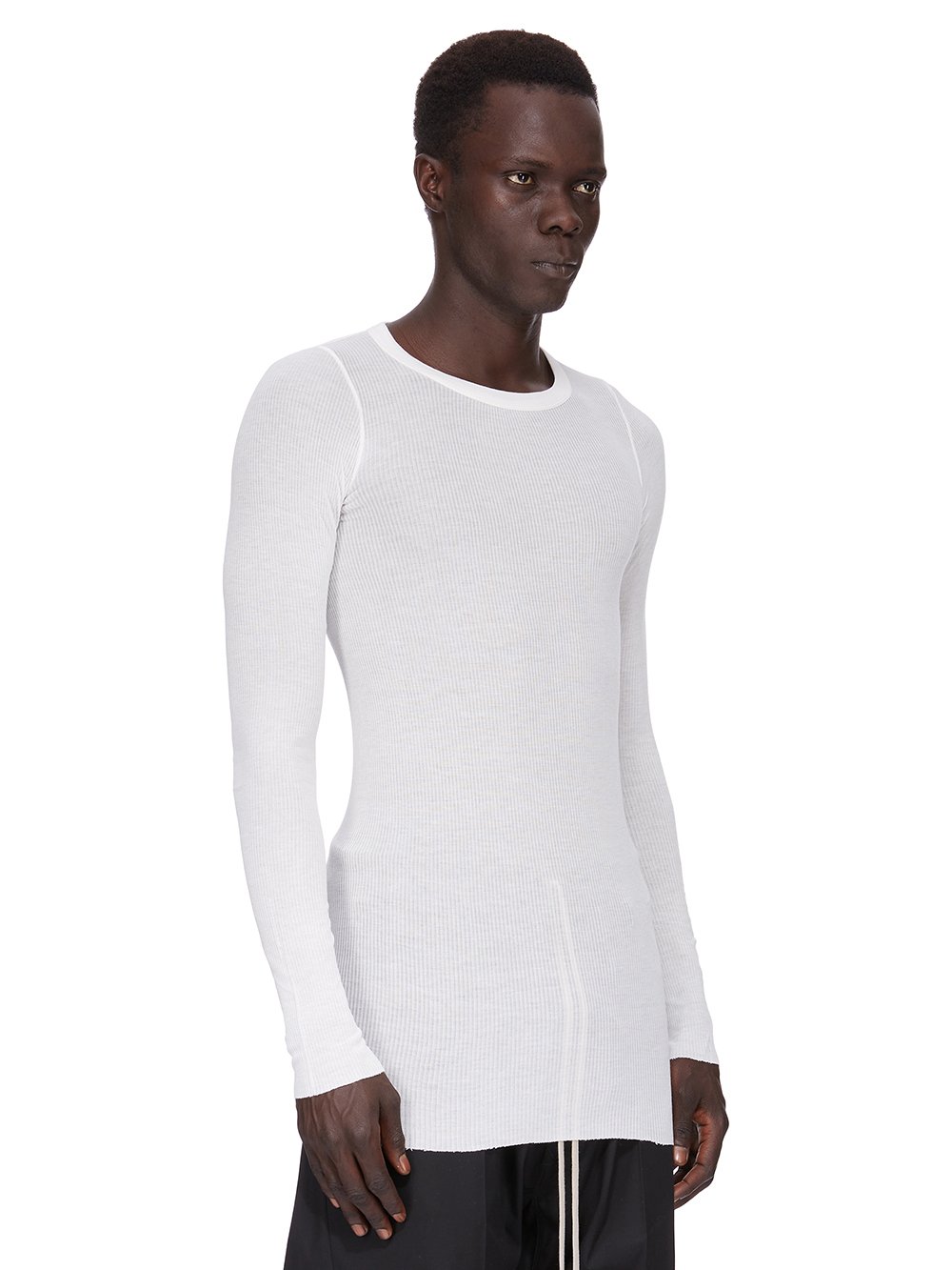 LONG SLEEVES RIB T| RICK OWENS