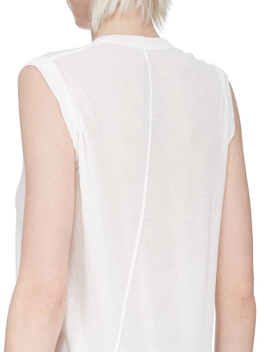 DIFFERENT IS OK Ribbed Cut-out シズニルック JUMBO SS T| RICK OWENS