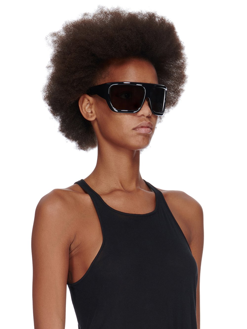 Rick Owens サングラス　Davis SUNGLASSES SHINY DAVIS| RICK OWENS