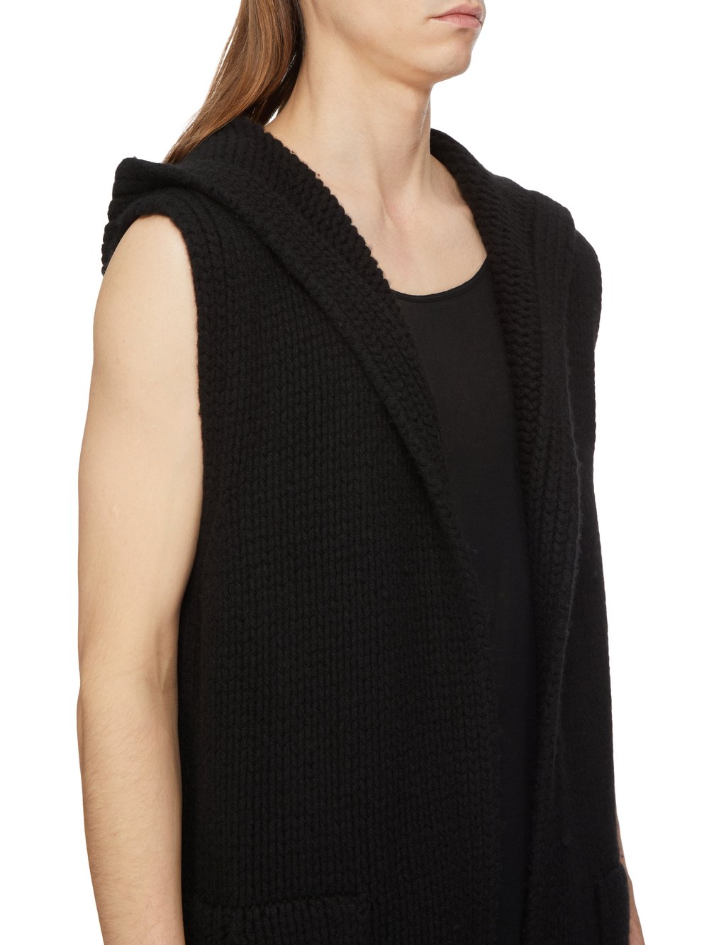 TOTALKOSTER SL HOODED KNIT| RICK OWENS