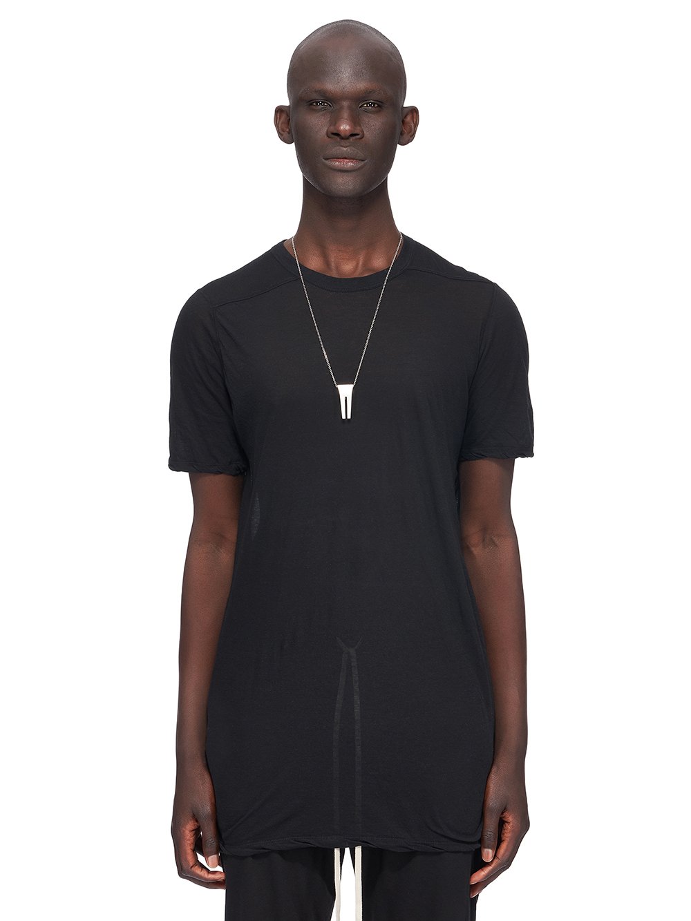 アクセサリー Rick owens TRUNK CHARM/PALLADIUM Rick Owens Open Trunk Charm Necklace | Palladio | SVD USA