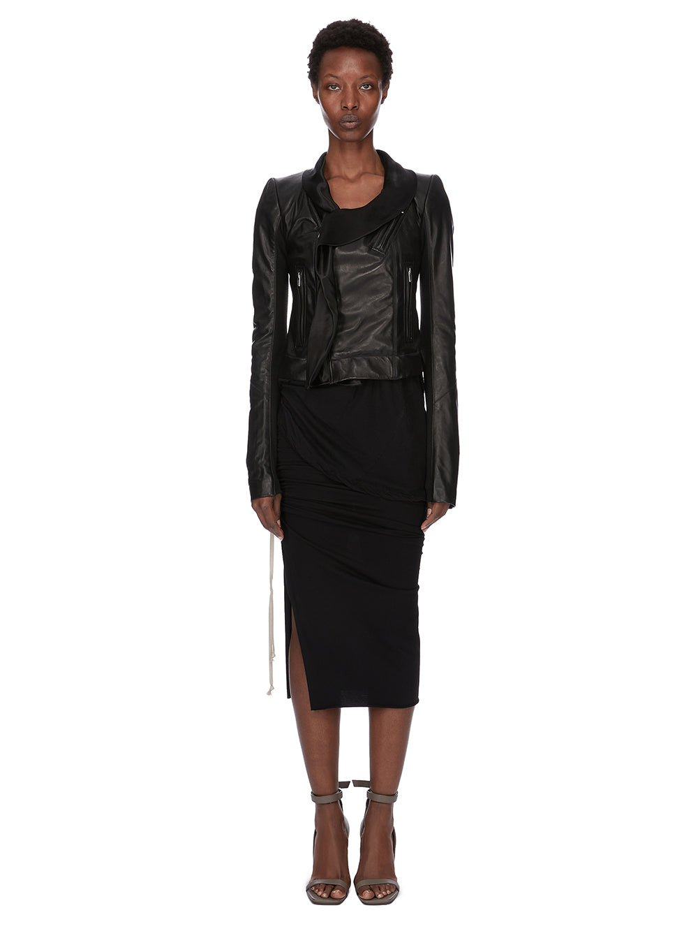 SCARF BIKER| RICK OWENS