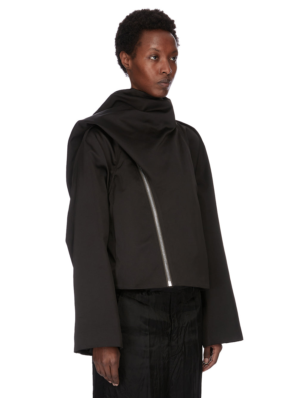 CROPPED SCARF FLIGHT| RICK OWENS