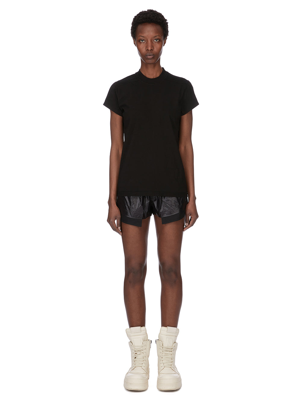 RickOwens★SHORT LEVEL T★XS★RU19S2265JAED RICK OWENS | SHORT LEVEL TEE