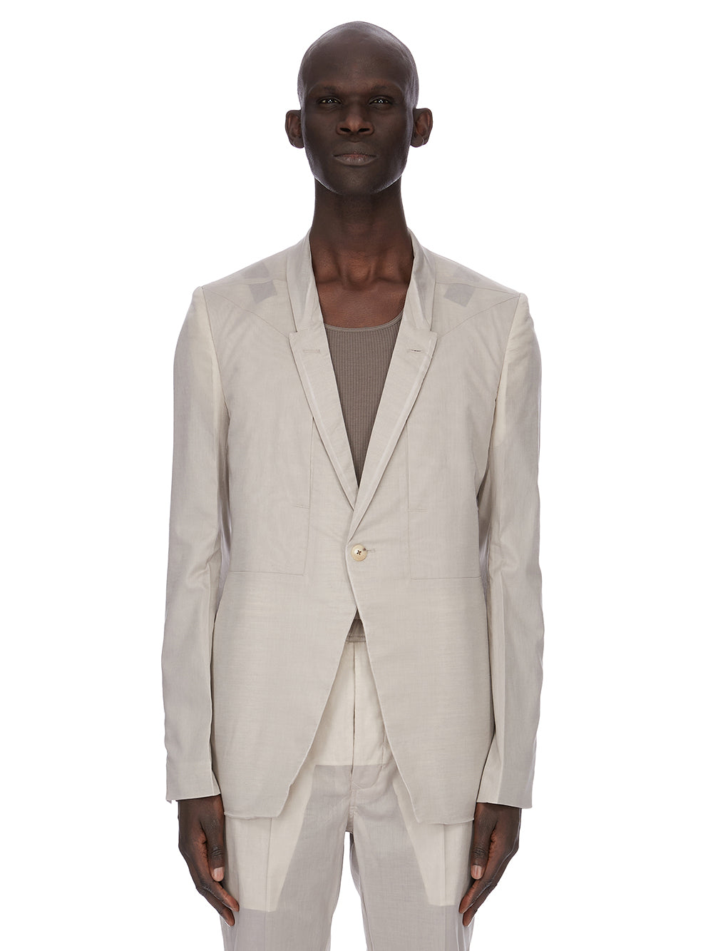 FOGPOCKET SOFT SOFT BLAZER| RICK OWENS
