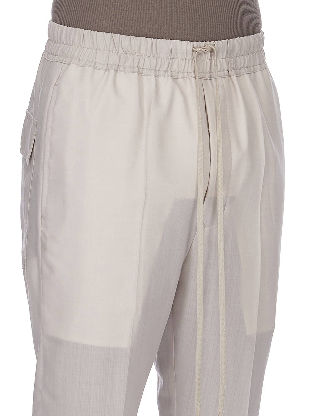 DRAWSTRING SLIM LONG| RICK OWENS