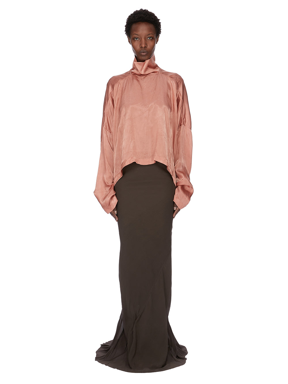 JUMBO TABARD CROPPED TOP| RICK OWENS