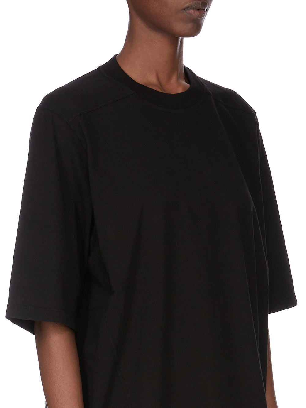 リックオウエンス WALRUS期 ドレープ カットソー Tシャツ 黒 Rick Owens - リックオウエンス WALRUS期 ドレープ カットソー Tシャツ