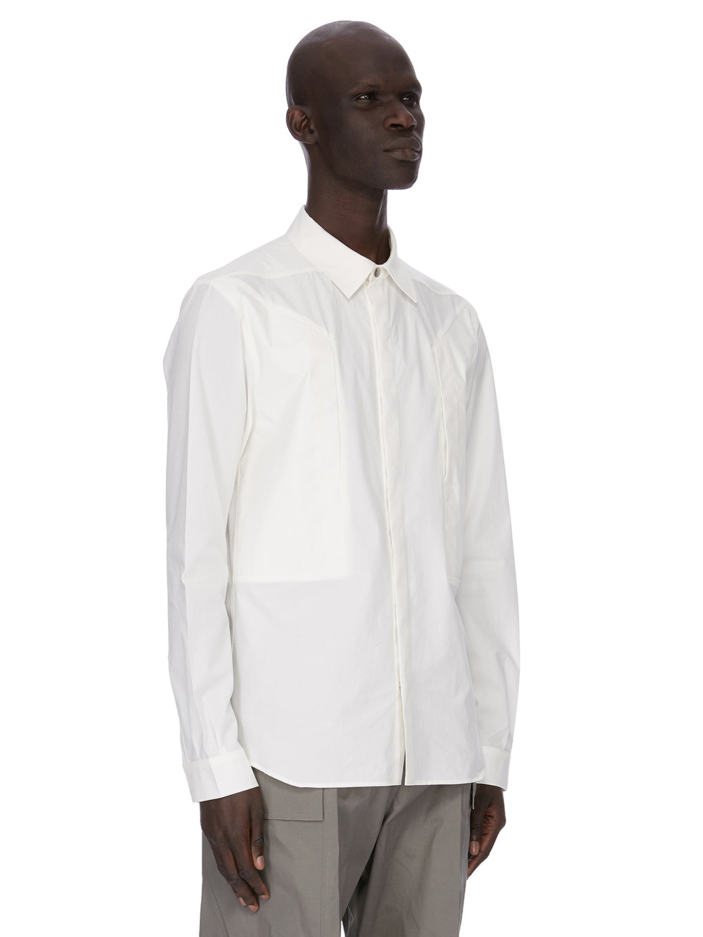 トップス 23ss Rick Owens Fogpocket Outershirt 50 FOGPOCKET OUTERSHIRT| RICK OWENS